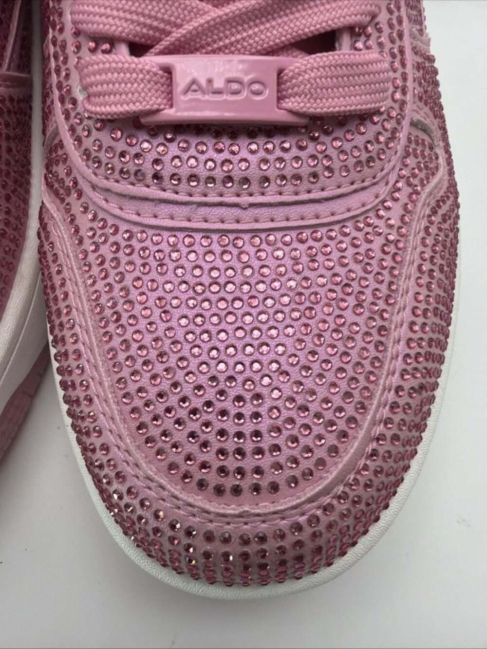 Women's Barbie by ALDO Fashion Barbie City Shoes Pink Rhinestone Size 8.5 NIB - Picture 4 of 7